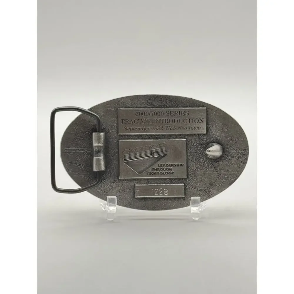 John Deere Leadership Through Technology 6000/7000 Belt Buckle Tractor Motif
